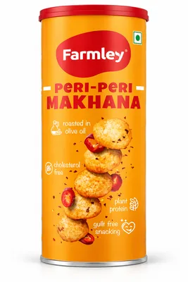 Tin of Farmley peri-peri makhana